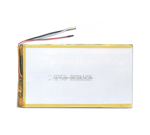 Аккумулятор Li-Pol (батарея) 3*85*148мм 3pin 3.7V/6000mAh