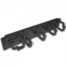 Кабельный органайзер 19" со съемными пластиковыми кольцами, 2U LAN-ORG-2U