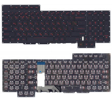 Клавиатура для ноутбука Asus GX700 черная