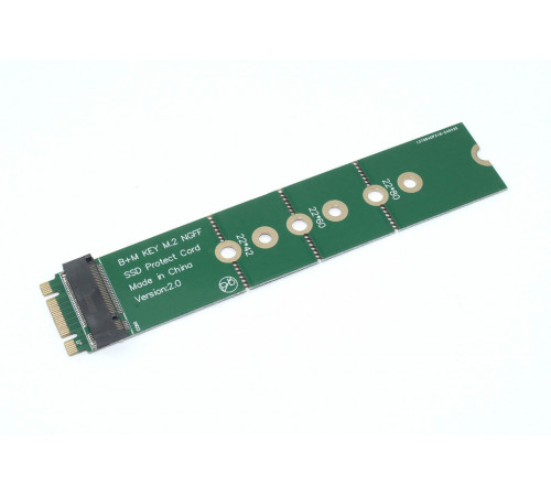 Защитный переходник SSD M.2 (NGFF), проверка ключа B+M