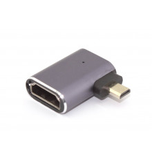 Переходник micro HDMI  на HDMI влево