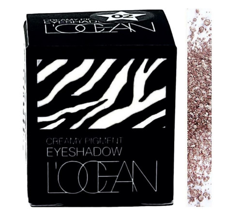 L’ocean Кремовые пигментные тени / Creamy Pigment Eye Shadow #05 Audery Gold, 1,8 г