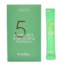 Masil Шампунь для волос глубокоочищающий с пробиотиками / 5 Probiotics Scalp Scaling Shampoo, 8 мл x 20 шт.