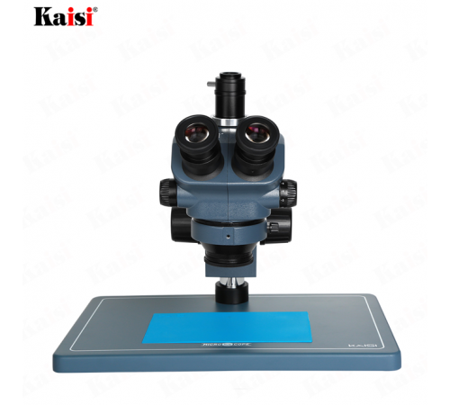 Тринокулярный микроскоп Kaisi 37050 Plus Industrial Blue Тринокулярный микроскоп Kaisi 37050 Plus Industrial Blue