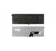 Клавиатура для ноутбука DNS Clevo W550EU, W550EU1, W5500 без рамки, большой ENTER