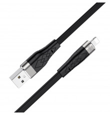 Кабель USB HOCO X53 Angel для Lightning, 2.4А, 1м, черный