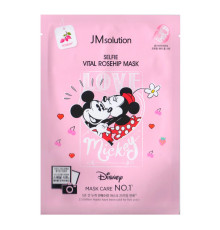 JMSolution Маска тканевая с экстрактом шиповника / Disney Collection Selfie Vital Rosehip Mask, 30 мл