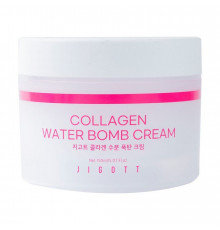 Jigott Крем для лица увлажняющий с коллагеном / Collagen Water Bomb Cream, 150 мл