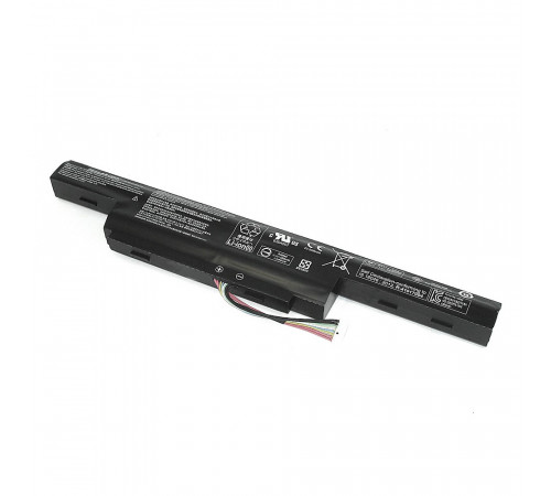 Аккумуляторная батарея для ноутбука Acer Aspire E5-575G (AS16B8J) 10.95V 5600mAh черная