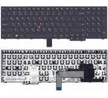 Клавиатура для ноутбука Lenovo ThinkPad E550, E550C, E555, E560, E565 черная, с джойстиком