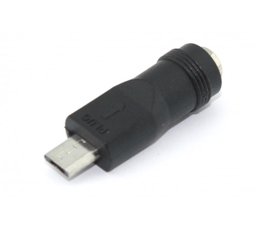 Переходник 5,5x2,1 мама на Micro USB папа 5 Pin