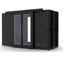 Двери коридора со стеклом сдвижные 42U x (900-1250 мм) для шкафов серии ШТК-СП-42.x.x