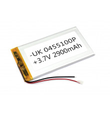 Аккумулятор Li-Pol (батарея) 4*55*100мм 2pin 3.7V/2900mAh