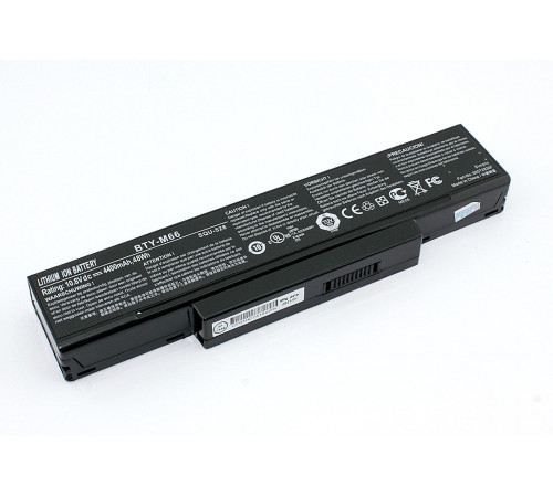 Аккумуляторная батарея для ноутбука Clevo M740 (M740BAT-6) 11.1V 4400mAh/48.84Wh