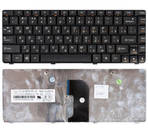 Клавиатура для ноутбука Lenovo IdeaPad G460 G465 черная