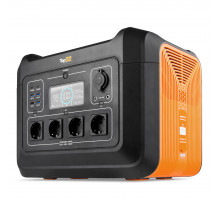 Портативная электростанция TopON TOP-X2400 LFP 2400 Вт, 4 розетки 220 В, авторозетка 12 В, 2 DC, 2 Type-C, 4 USB, фонарь