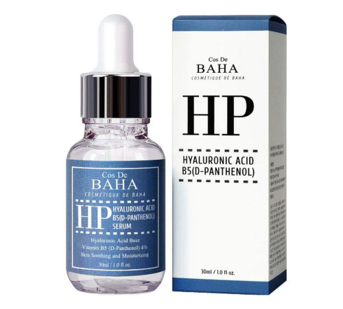 Cos De BAHA Сыворотка с гиалуроновой кислотой и пантенолом / HP Hyaluronic Acid B5 (D-Panthenol) Serum, 30 мл