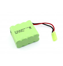 Аккумулятор Ni-Mh 9.6V 2400 mAh AA Row разъем Tamiya (4+4)