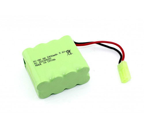 Аккумулятор Ni-Mh 9.6V 2400 mAh AA Row разъем Tamiya (4+4)