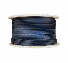 Кабель витая пара BNH, F/UTP, 4 пар., кат. 6, проводник Ø 0,57мм, AWG23, LSZH-UV (нг(A)-HF), 250МГц, 1м (бухта 305м), тип прокладки: снаружи зданий, ц