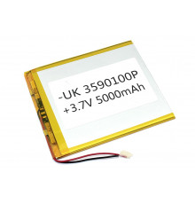 Аккумулятор Li-Pol (батарея) 3.5*90*100мм 2pin 3.7V/5000mAh