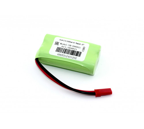 Аккумулятор Ni-MH 2.4V 2400mAh AA Flatpack разъем JST