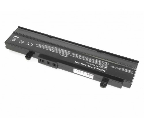 Аккумуляторная батарея для ноутбука Asus Eee PC 1015 (A32-1015) 10,8V 5200mAh OEM черная