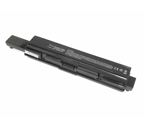 Аккумуляторная батарея для ноутбука Toshiba A200 A215 A300 L300 (PA3534U-1BRS) 10400mAh OEM черная