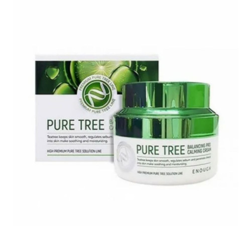 Enough Успокаивающий крем с экстрактом чайного дерева / Pure Tree Balancing Pro Calming Cream, 50 мл