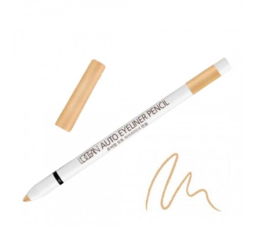 L’ocean Водостойкий автоматический карандаш для глаз / Auto Eyeliner Pencil #06, Twinkle Beige, 0,5 г