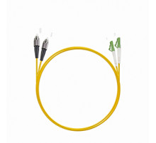 Cabeus FOP(d)-9-LC/APC-FC/UPC-3m Шнур оптический duplex LC/APC-FC/UPC 9/125 sm 3м LSZH