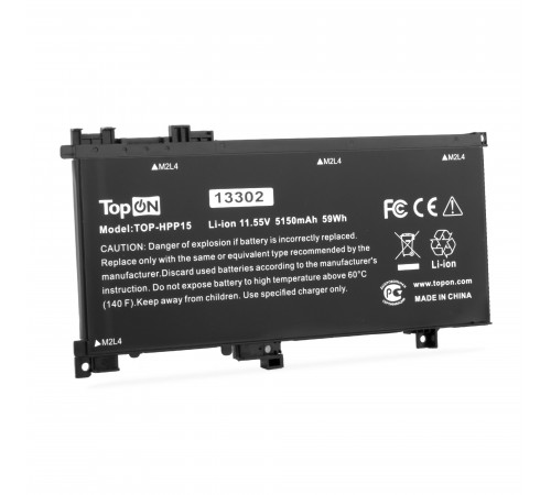 Аккумулятор для ноутбука HP Pavilion 15-bс, Omen 15-ax. 11.55V 5150mAh. PN: TE03XL