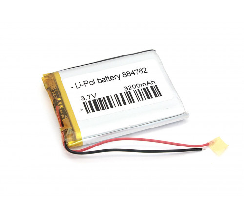 Аккумулятор Li-Pol (батарея) 8.8*47*62мм 2pin 3.7V/3200mAh