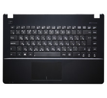 Клавиатура для ноутбука Asus X451 черная, верхняя панель в сборе (черная)