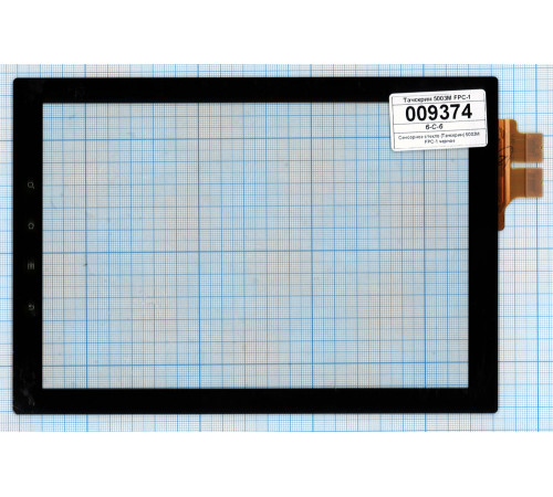 Сенсорное стекло (тачскрин) 5003M FPC-1 черное