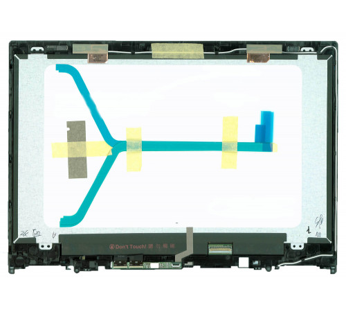 Модуль (матрица + тачскрин) для Lenovo Yoga 520-14IKB черный с рамкой