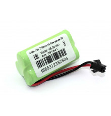 Аккумулятор Ni-MH 3.6V 2400mAh AA Row разъем SM