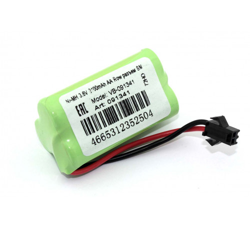 Аккумулятор Ni-MH 3.6V 2400mAh AA Row разъем SM