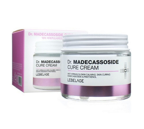 Lebelage Антивозрастной успокаивающий крем для лица с мадекассосидом / Dr. Madecassoside Cure Cream, 70 мл