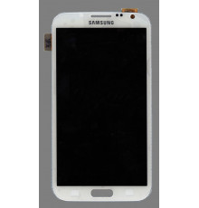 Samsung Galaxy Note II N7100 - дисплей в сборе с тачскрином, белый ORIGINAL