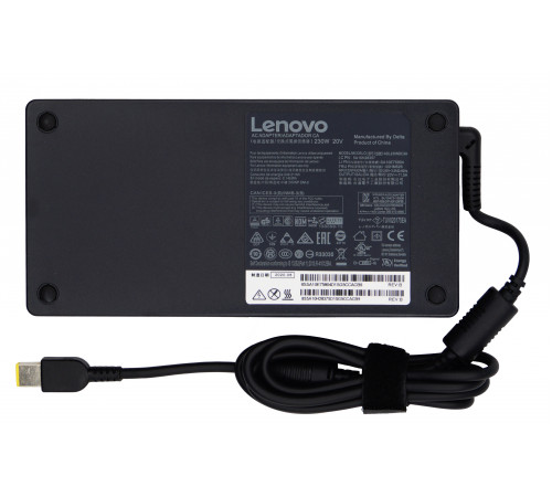 Блок питания Lenovo прямоугольный разъем, 230W (20V, 11.5A) без сетевого кабеля, ORG (slim type)