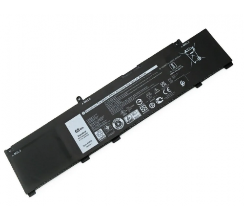 Аккумулятор для Dell (MV07R) G5 15 5590, 68Wh, 15.2