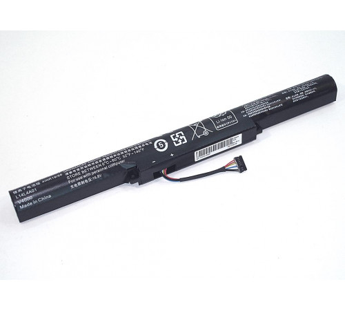 Аккумуляторная батарея для ноутбука Lenovo V4000-4S1P (L14S4A01) 14.4V 2200mAh OEM черная