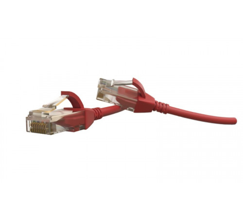 PC-LPT-UTP-RJ45-RJ45-C6-2M-LSZH-RD Патч-корд U/UTP, категория 6 (100% Fluke Component Tested), 28AWG, LSZH, 2 м, красный Hyperline