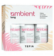 TEFIA Ambient Набор для ухода за длинными волосами / Long Hair Care Kit, 250 мл x 3