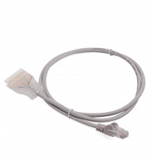 Патч-корд 110 тип - RJ45, 4 пары, UTP, 1 м, LANMASTER LAN-45-P4-1m