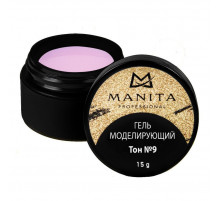 Manita Professional Однофазный моделирующий гель для наращивания №9, 15 г