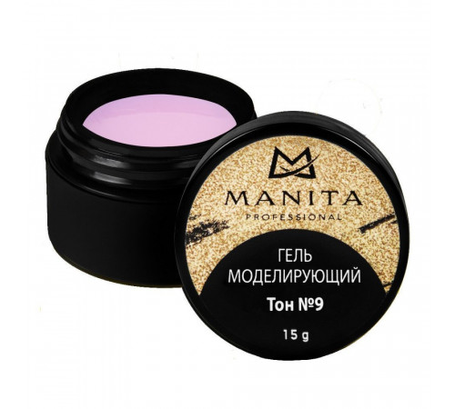 Manita Professional Однофазный моделирующий гель для наращивания №9, 15 г