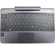 Клавиатура для ноутбука Asus T100, T100TA черная, верхняя панель в сборе