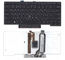 Клавиатура для ноутбука Lenovo ThinkPad X1 Carbon Gen 1 GS84 черная, с подсветкой